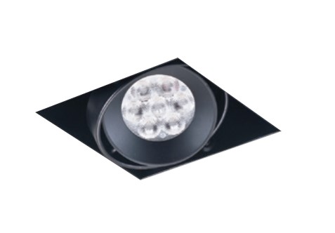 10W LED模組 高質感方形無邊框崁燈 單燈