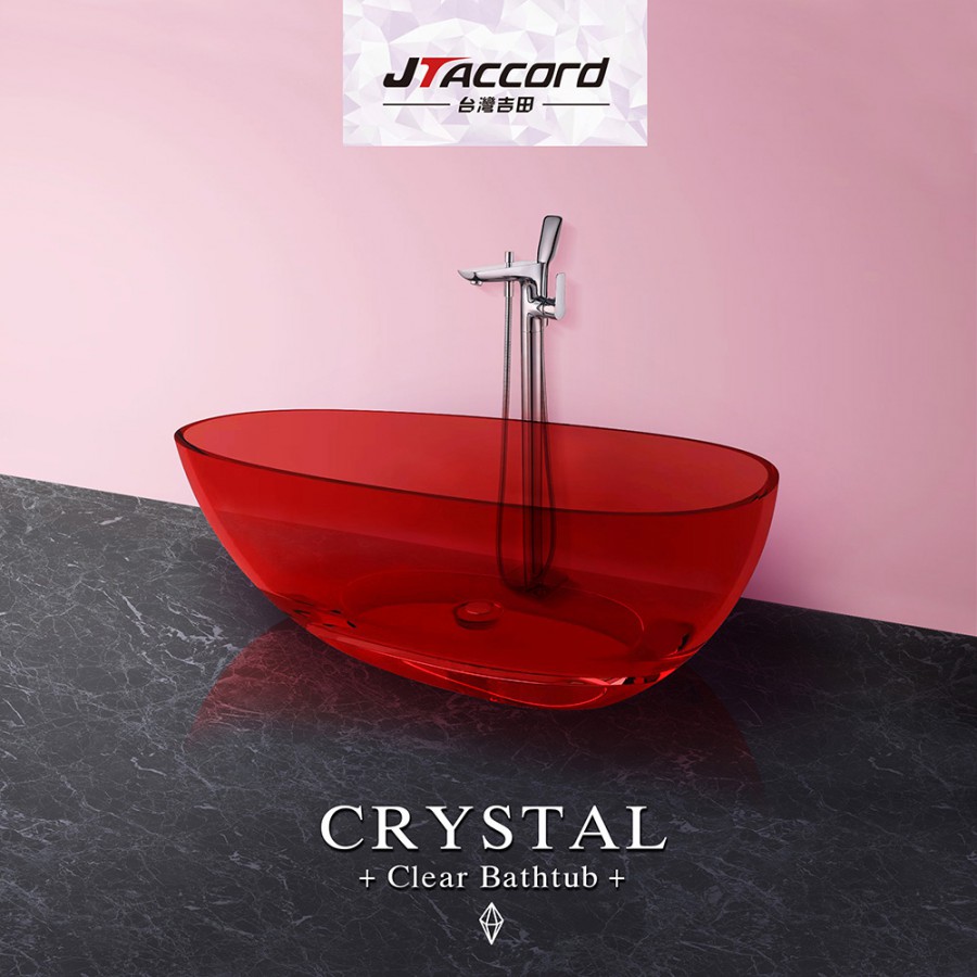水晶透明浴缸160cm【期貨品】