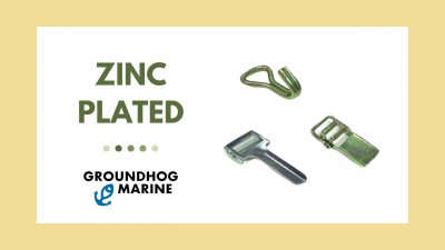 Zinc Plated // Yellow Zinc Plated  // Boat Zinc Plated // Marine Hardware Zinc Plated