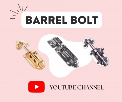 BARREL BOLT // Boat BARREL BOLT // Marine Hardware BARREL BOLT