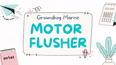 MOTOR FLUSHER // Boat MOTOR FLUSHER // Marine Hardware MOTOR FLUSHER // Universal MOTOR FLUSHER