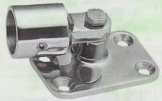 Heavy Duty Deck Hinge Plate  & Top Cap Assembly  156-66214-00