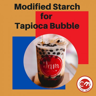 Modified starch for tapioca ball