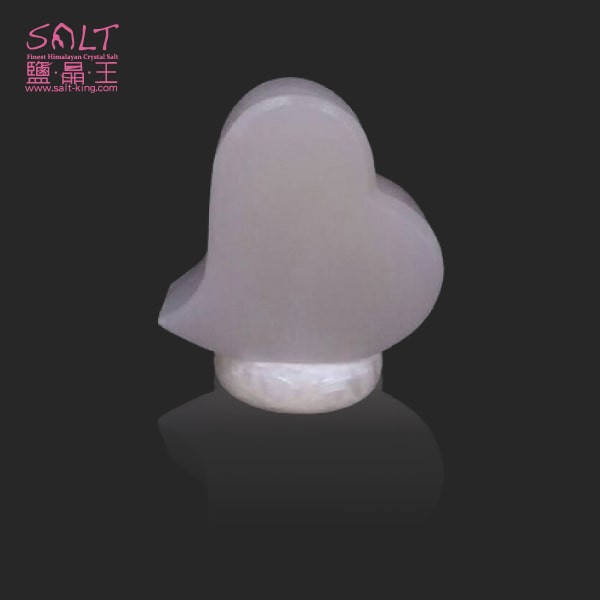 鹽燈專家【鹽晶王】頂級白鹽（心動）造型鹽燈，命理界真正的招財黃光，送禮自用最佳的選擇。