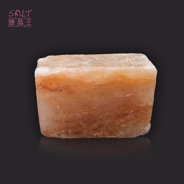 鹽燈專家【鹽晶王】喜馬拉雅山天然結晶玫瑰鹽SPA專用，100%純天然玫瑰岩鹽按摩石－肥皂方塊型(一入)(大)