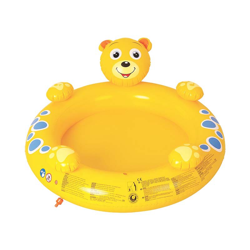 熊頭造型水池