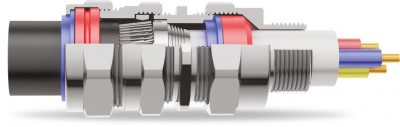 E1FW-Double-Compression-Cable-Gland-3D-Diagram