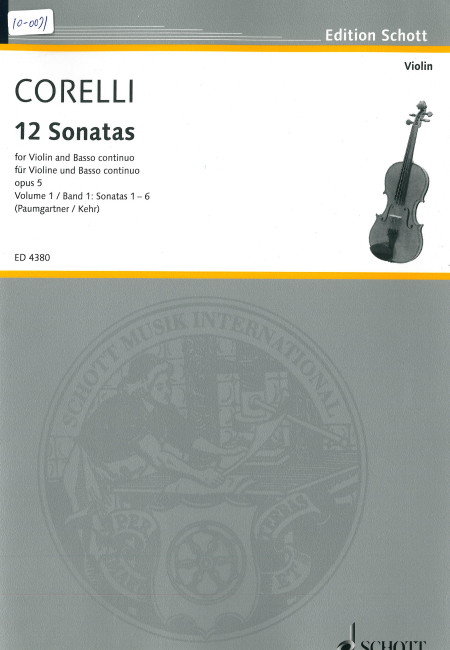 12 Sonatas (Violine)+Bc