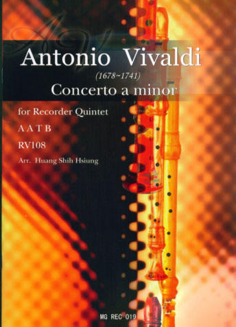 Concerto a minor / a 小調協奏曲 (4R)(AATB)
