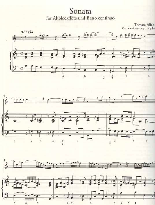 Sonata a minor  (1R)(A)+Bc