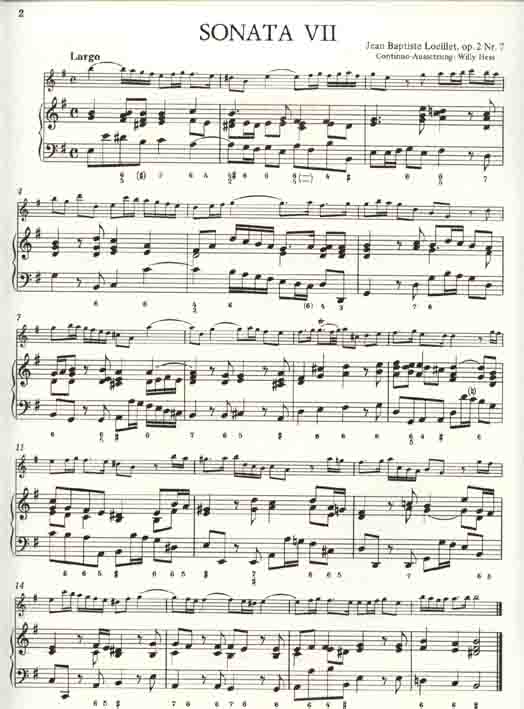 Zwolf Sonaten Op.2 7-9  (1R)(A)+Bc