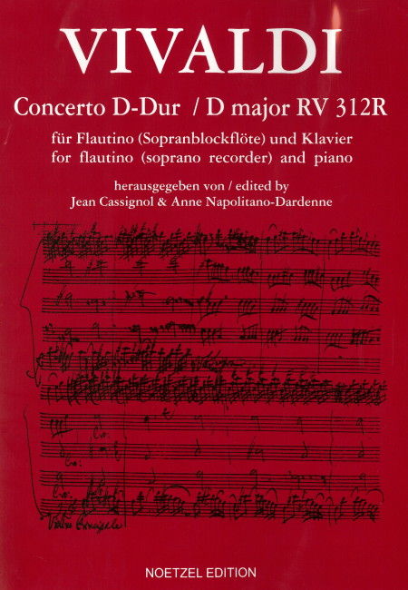 Concerto D major RV 312R (1R)(S)+P