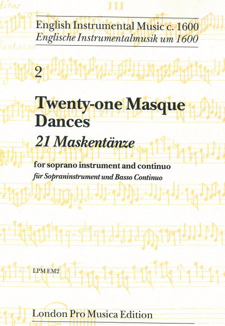 Twenty-one Masque Dances / 21 Maskentanze (1R)(S)+Bc