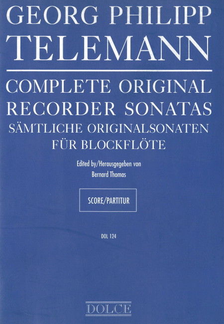 Complete Original Recorder Sonatas (1R)+Bc
