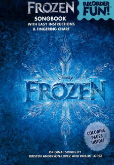Frozen songbook with easy instructions & fingering chart (1R)(S)