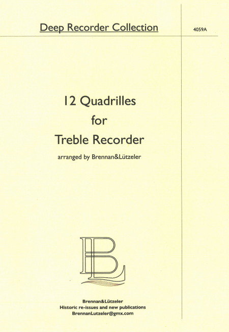(絕版)12 Quadrilles (1R)(A)