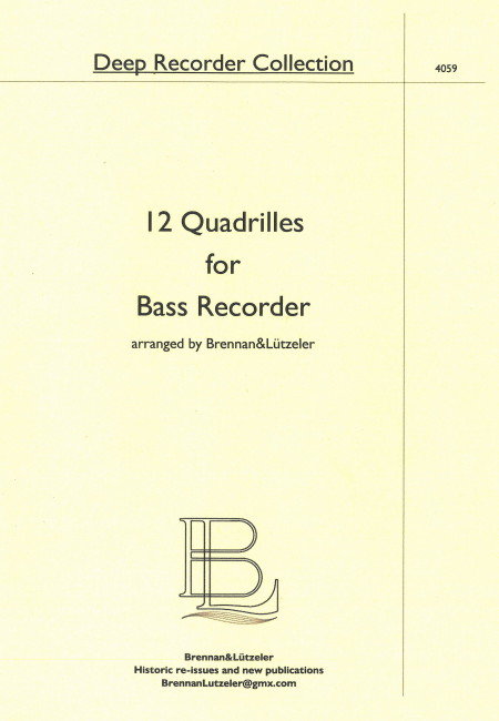 (絕版)12 Quadrilles (1R)(B)