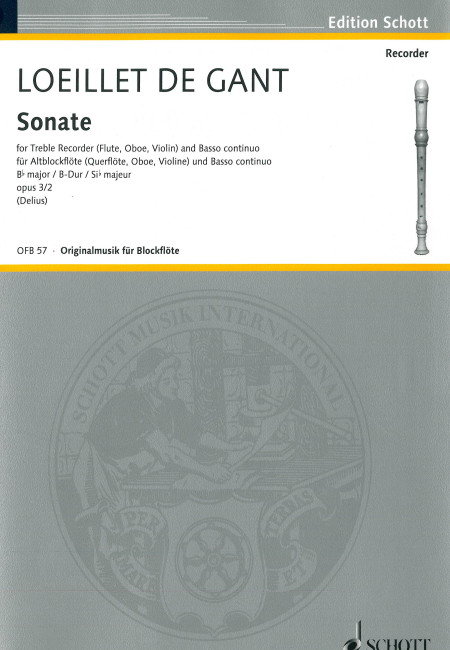 Sonate bB Major opus 3/2 (1R)(A)+Bc