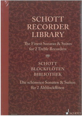 The Finest Sonatas & Suites for 2 Treble Recorders (2R)(AA)