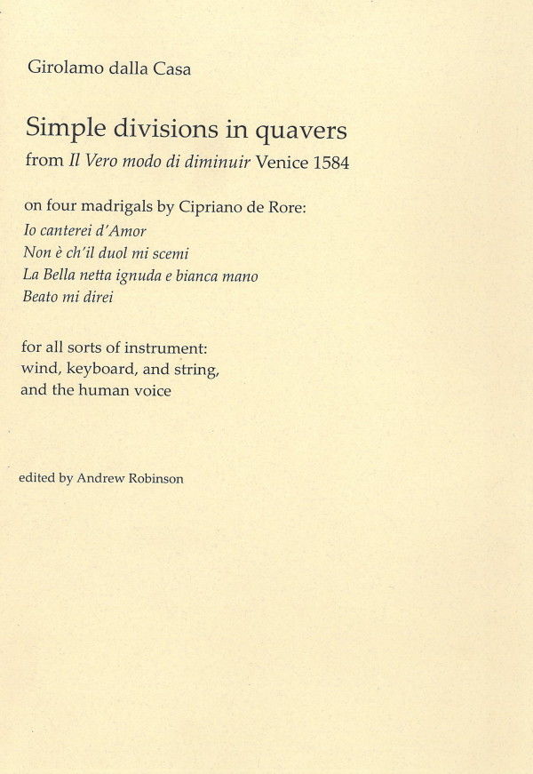Simple divisions in quavers (2R)+K