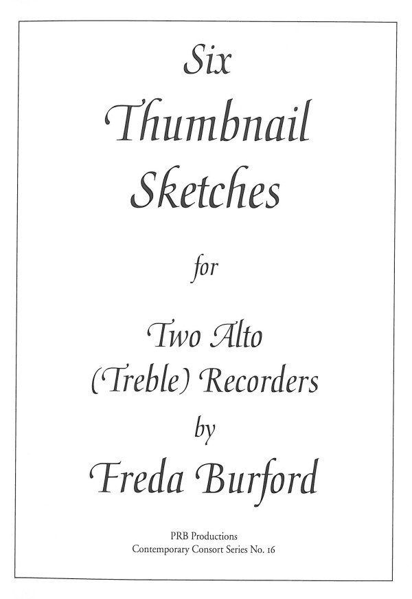 Six Thumbnail Sketches (2R)(AA)