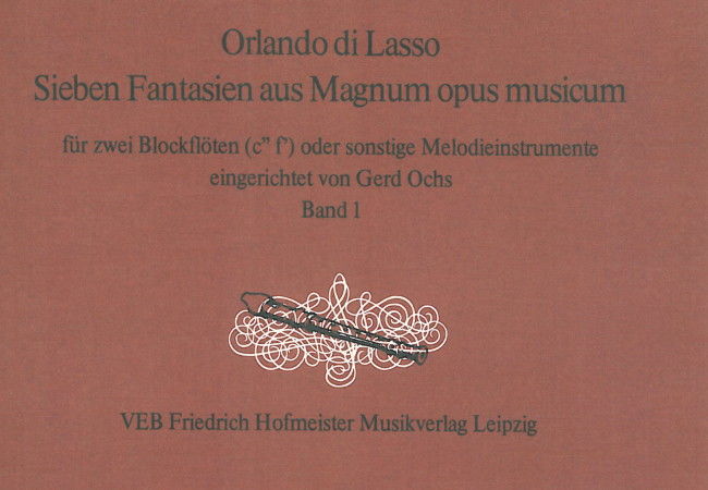 Sieben Fantasien aus Magnum opus musicum (2R)(SA)