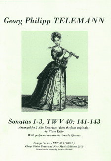 Sonatas 1-3, TWV 40: 141-143 (2R)(AA)