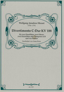 Divertimento C Major KV 188 (2R)(SS)+Ob+Pr
