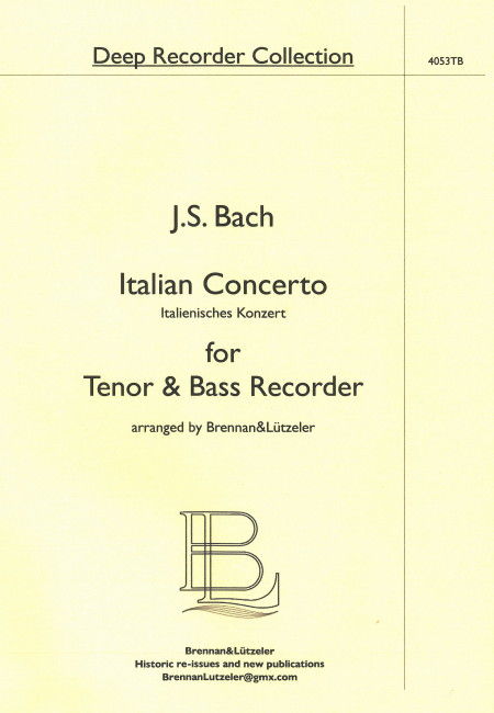 (絕版)Italian Concerto (2R)(TB)