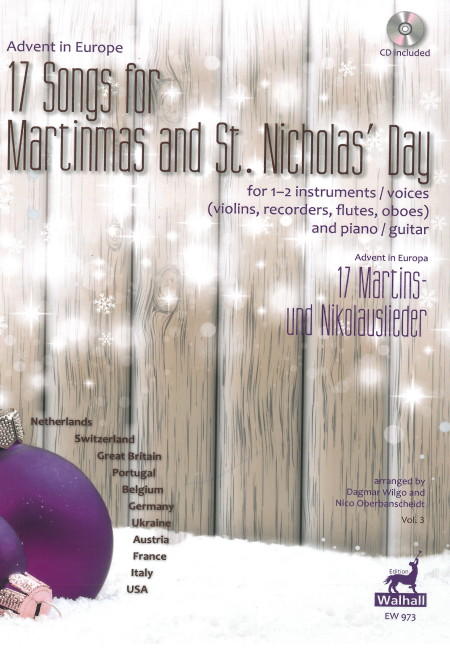 17 Songs for Martinmas and St. Nicholas' Day (2R)+P+CD