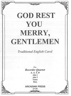 God Rest You Merry, Gentlemen (4R)(AATB)