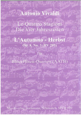 L'Autumno - Herbst Op.8 No.3 RV 293 (4R)(AATB)