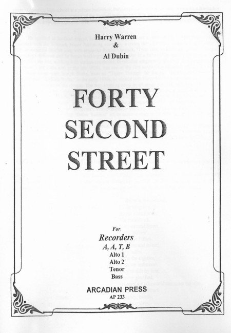 Forty Second Street (4R)(AATB)