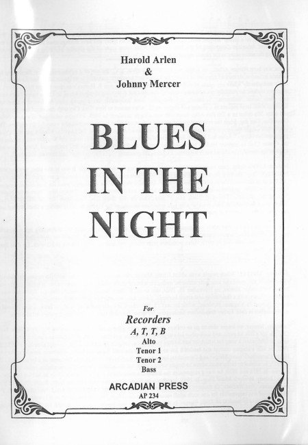 Blues In The Night (4R)(ATTB)