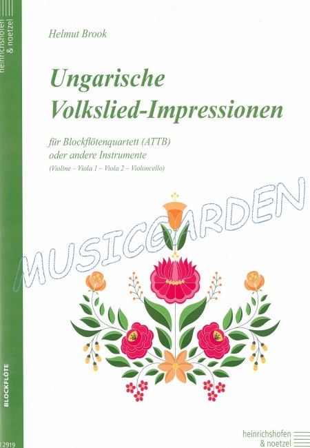 Ungarische Volkslied-Impressionen (ATTB)