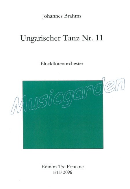 Ungarischer Tanz Nr. 11 (ESB)(6R)