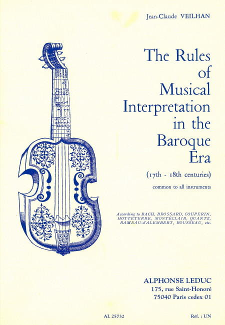 The Rules of Musical Interpretation in the Baroque Era (L)