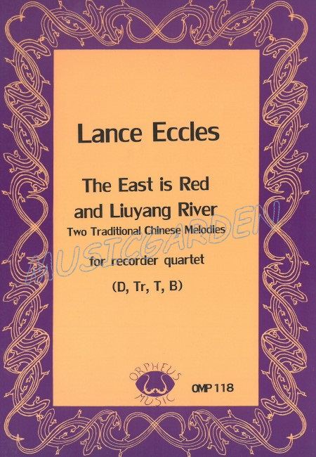 The East is Red and Liuyang River (4R)(SATB)