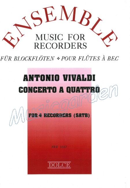Concerto A Quattro (4R)(SATB)