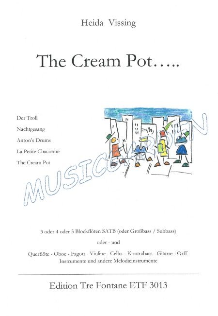 The Cream Pot…(4R)(SATB)