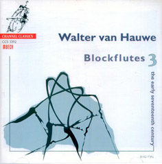 Walter van Hauwe / Blockflutes 3