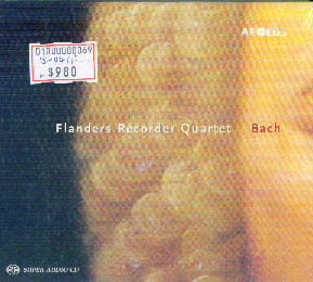 Flanders recorder Quartet / Bach