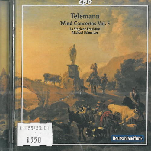 Telemann Wind Concertos Vol.5