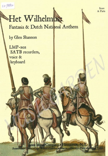 Het Wilhelmus: Fantasia & Dutch National Anthem (4R)(SATB)