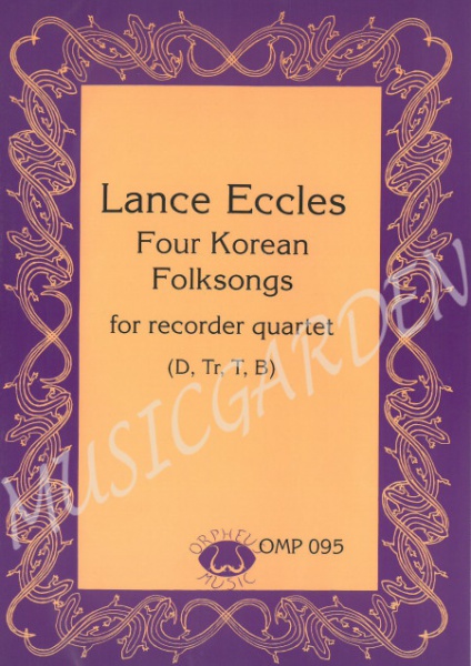Four Korean Folksongs (4R)(SATB)