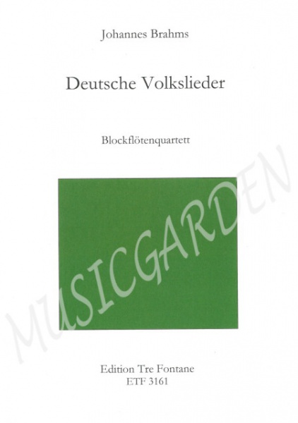 Deutsche Volkslieder (4R)(SATB)