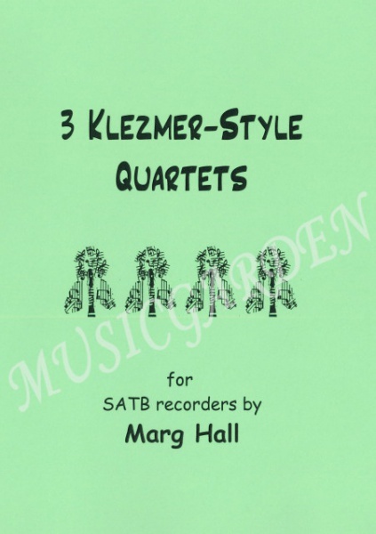 3 Klezmer-Style Quartets (4R)(SATB)