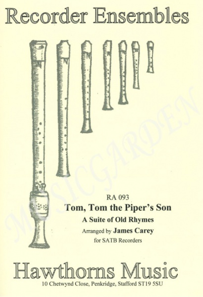 Tom, Tom the Piper's Son (4R)(SATB)