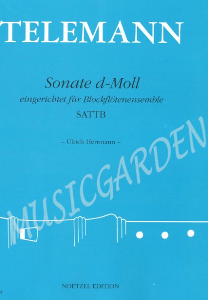 Sonate d-Moll (5R)(SATTB)