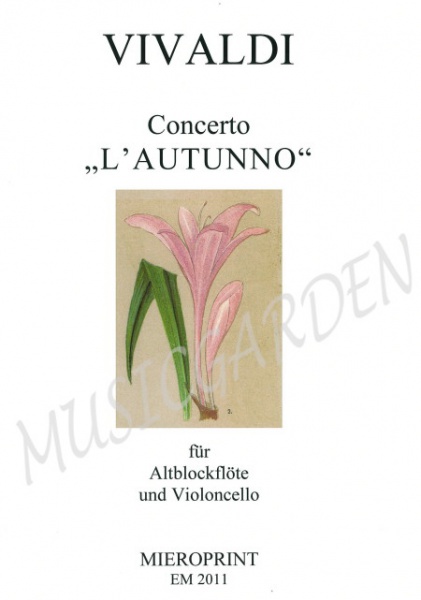 Concerto ' L'Autunno' (1R)(A)+Ce